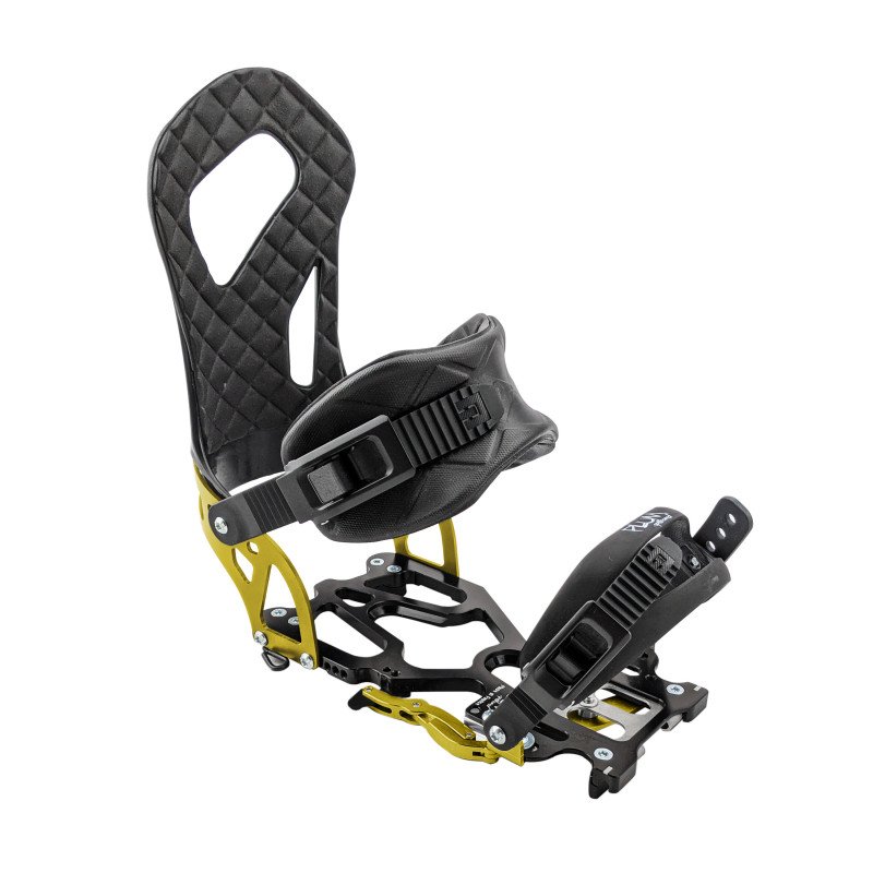 PLUM ETERLOU M noir gris スプリットバインディング PLUM ETERLOU M noir gris スプリットバインディング 春の立山【PLUM